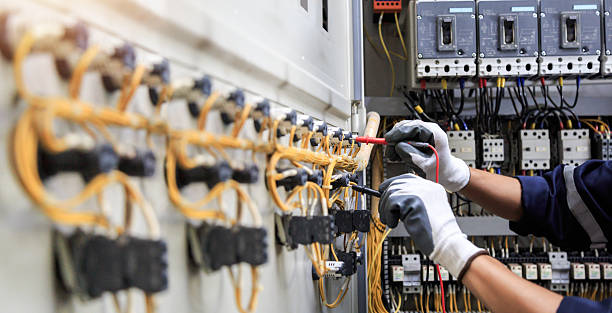 Professional Electrician technician working in Sparta, MI